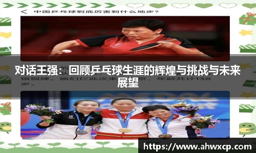 对话王强：回顾乒乓球生涯的辉煌与挑战与未来展望