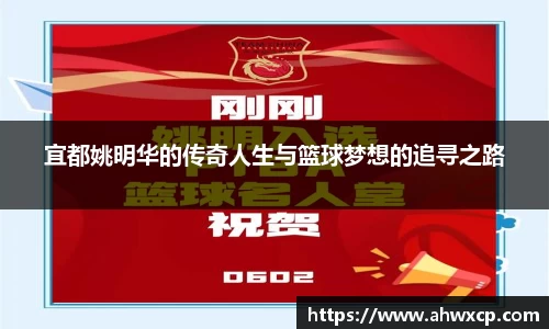 宜都姚明华的传奇人生与篮球梦想的追寻之路